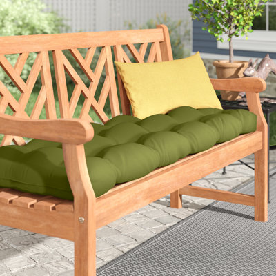 Bench Green Patio Furniture Cushions You'll Love in 2020 | Wayfair
